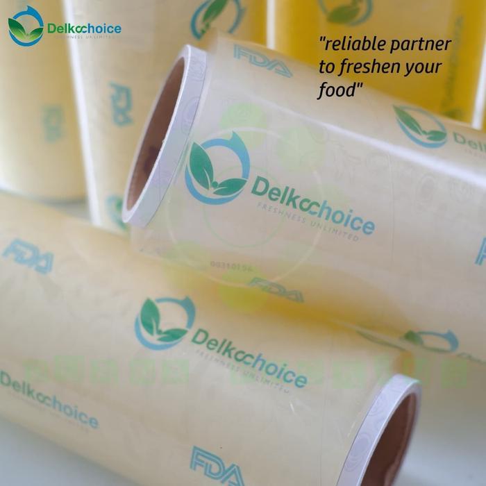 Plastik Pembungkus Makanan - Food Wrapping Delkochoice - Warna Biru #Gratisongkir