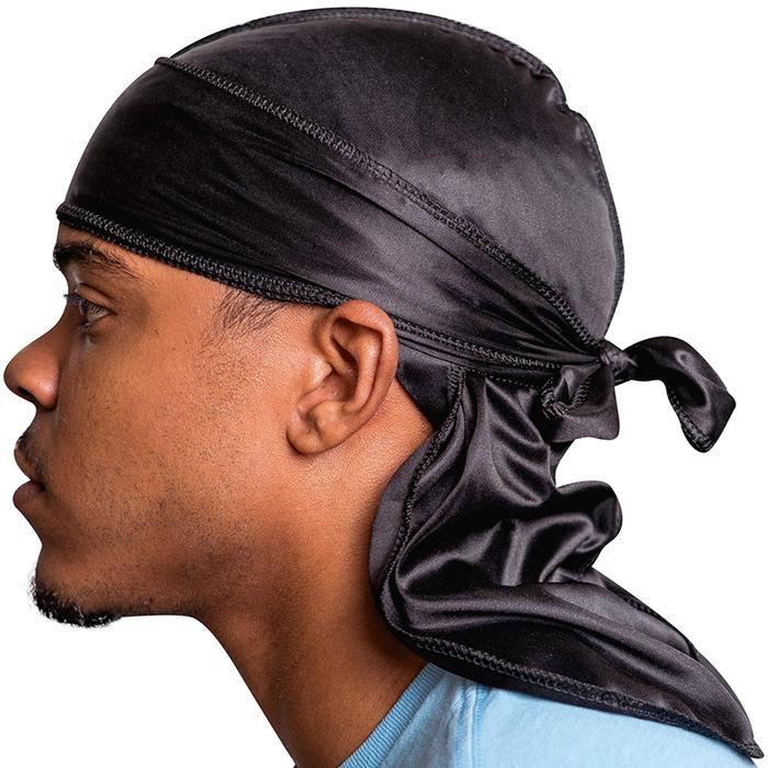 Durag Ikat Kepala Silk Durag Bandana Hip Hop Pirate Hat Bandana Aksesoris Rambut