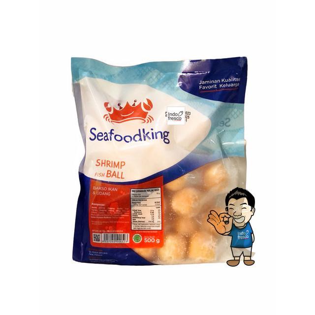Seafood King Bakso Udang- Shrimp Ball 500G Tbk