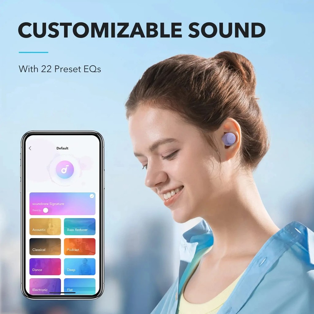 Original Soundcore A25i True Wireless Earbuds, Bluetooth 5.3, App, Customized Sound, 28H Long