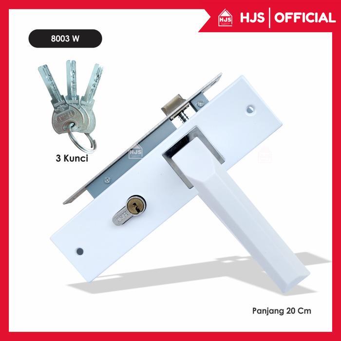 NEW!! Handle set Pintu Tanggung / Medium 20cm handle pintu Kotak HSJ 8003 BN / handle pintu