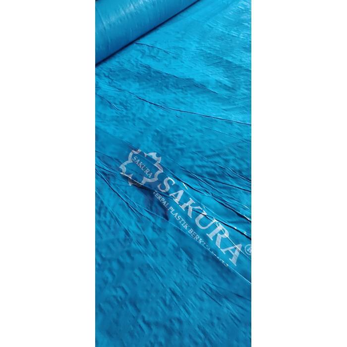 (READY STOCK) TERPAL A5 SAKURA 4X4 METER TERPAL 4X4 METER BAHAN A5 SAKURA