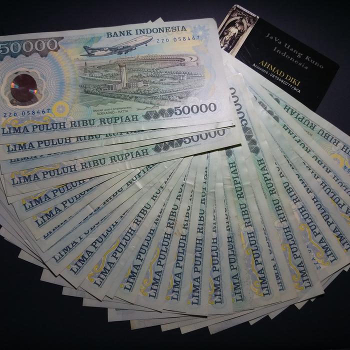 Promo Uang Kuno 50000 Soeharto Plastik Polymer Terlaris