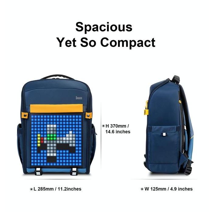 BERMUTU Divoom Backpack S , Youngster's Customizable LED Backpack