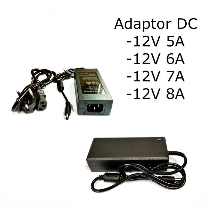 Power Adaptor Pompa Dc 12V 5A 6A 7A 8A Adaptor Dc Led Trafo