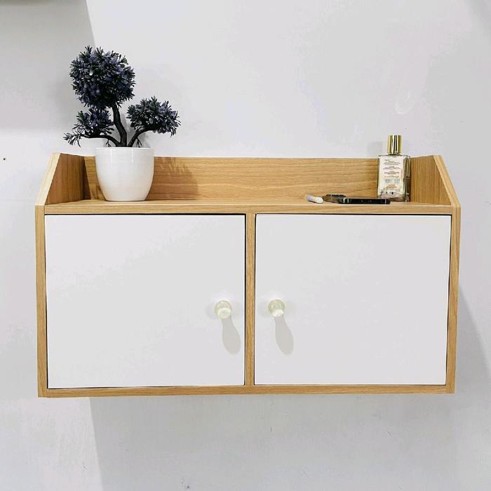 Lemari 2 Pintu Dinding Tempel Minimalis Diskon Sale