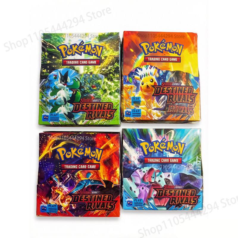 Scarlet Violet Destined Rivals 288Pcs English Version Pokemon TCG Classics Booster Box Pokemon Trade