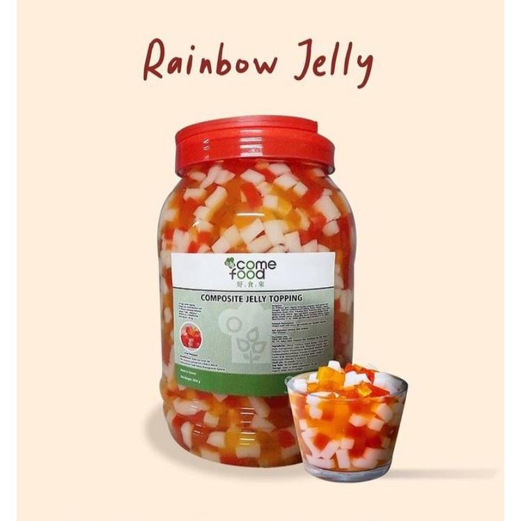 Tropical Jelly /Rainbow Jelly Topping/ Jelly Topping / Taiwan Produk