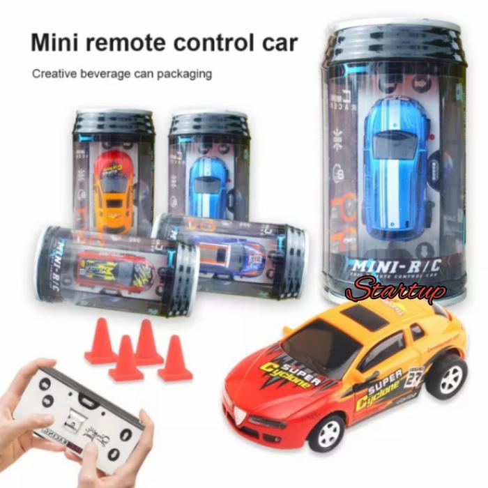 DISKON MAINAN MOBIL REMOTE CONTROL MINI RC CAR DALAM KEMASAN KALENG