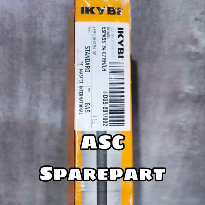 SHOCK BAGASI BELAKANG ESPASS (IKYBI) BARU
