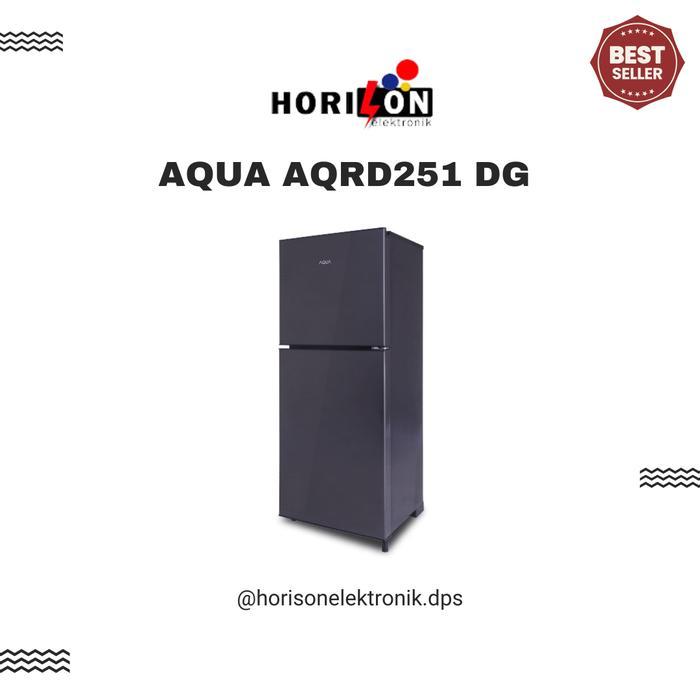 KULKAS 2 PINTU AQUA AQRD251 DG