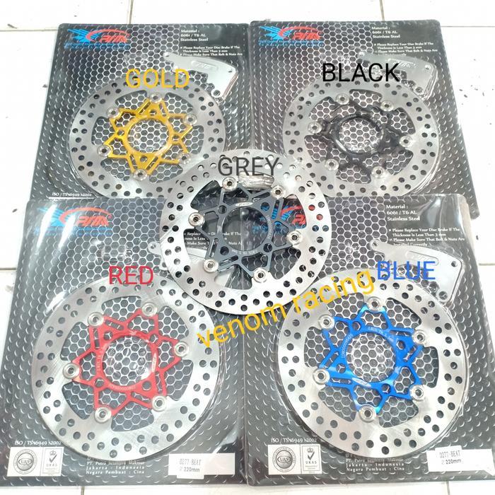 Piringan Disc Cakram Psm Floating 220Mm Honda New Genio/ Scoopy 2018