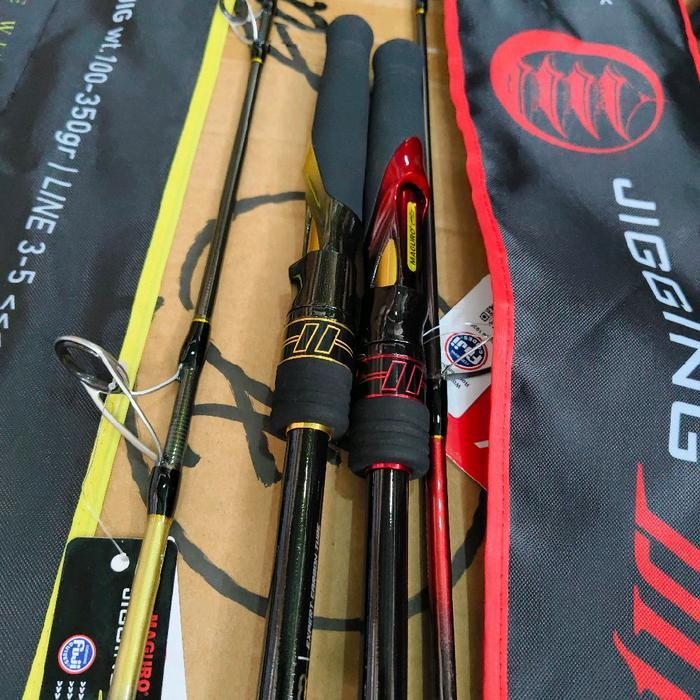 Joran Pancing Maguro Dinasty Jigging Carbon Solid 180 Cm Type Spinning Sp 602