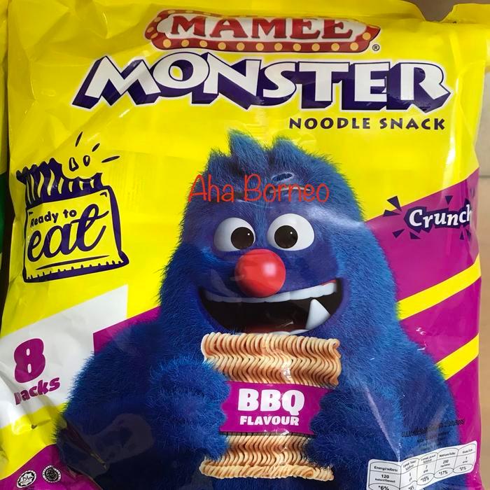 Snack Mamee Monster / Snek Mie Mami Malaysia / Chicken Bbq / Noodle Snack Mamee / Jadul Promo