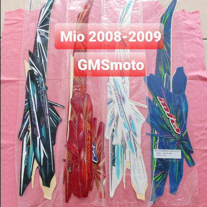Striping motor mio sporty 2008 / Stiker body Mio Sporty 2008