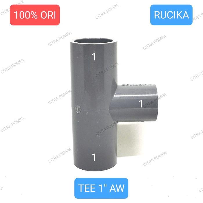"New" RUCIKA TEE 1" AW / TEE 1 X 3/4 AW / TEE 1 X 1/2" AW