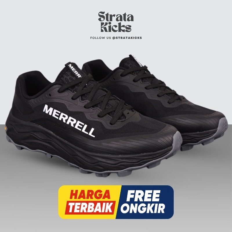 Merrell Agility Peak 6 "Black/White" J00003309 Sneaker Sepatu (Size 39-45)