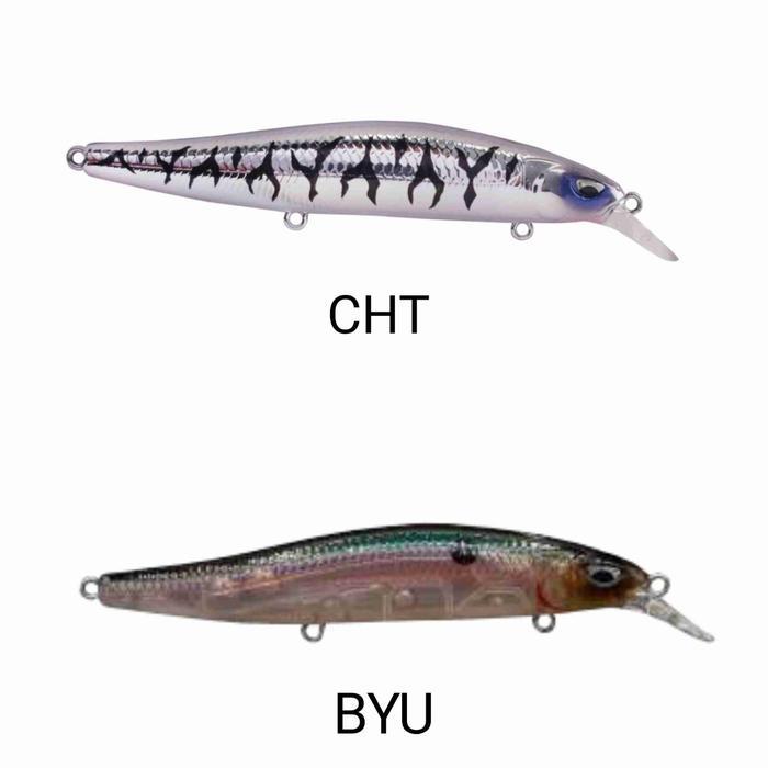 Daimaru Lure Shuffle Flip, Minnow, Swimming Action Lure, Tipe Suspending, Super Strong Abs, Bunyi