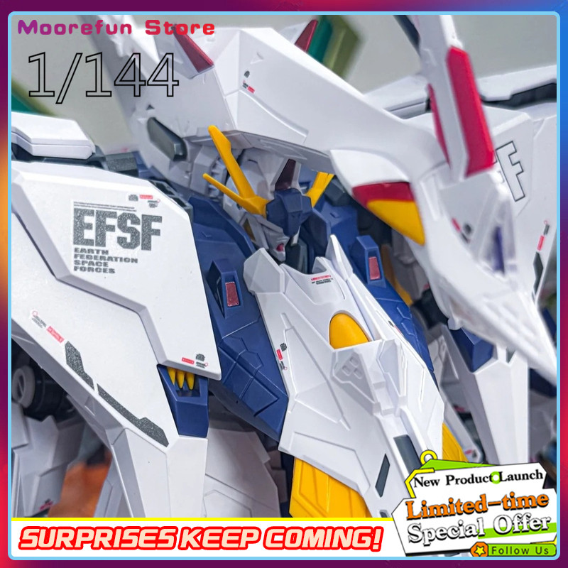 JUJIANG HG RX-105 XI RX-104FF Penelope 1/144 Scale Assembly Model Action Figure Toy for Hobbyists