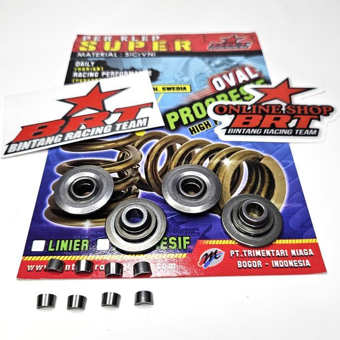 Retainer + Kuku Klep Brt Sonic Cb150R Cbr 150 R Facelift Cbr 250 Supra Gtr Retainer Shim Klep Racing