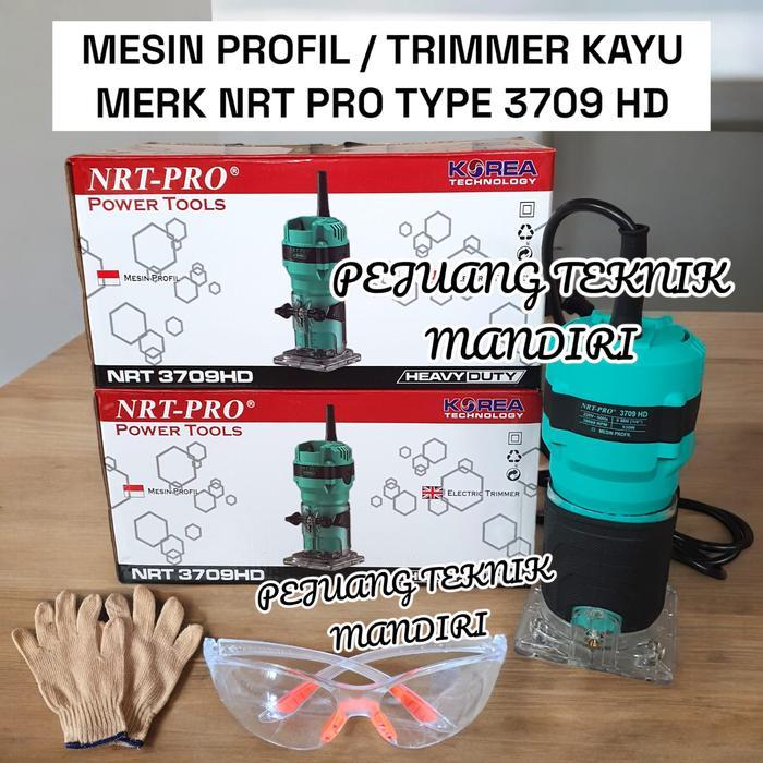 NRT PRO 3709 HD MESIN PROFIL KAYU / WOOD TRIMMER NRT PRO 3709HD