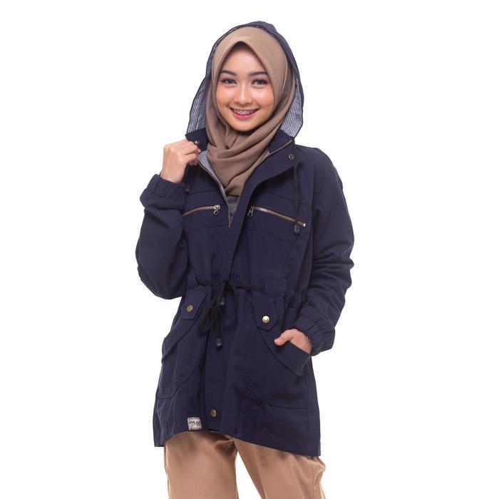 PARKA WANITA KOREA JAKET PARKA WANITA KOREA - JAKET KOREA HEYLOOK - BLACK, L KOREA - JAKET KOREA HEY