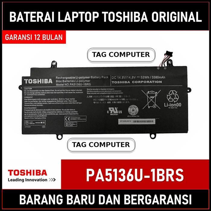 BATERAI LAPTOP TOSHIBA PORTEGE Z30 Z30-A Z30-B Z30-A1301 PA5136 PA5136U PA5136U-1BRS ORIGINAL