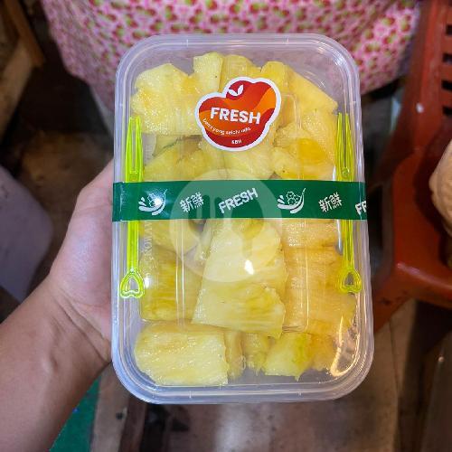 2 Pack Buah Potong Nanas Sunpride 500Ml/L