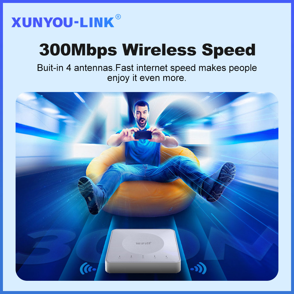 4G LTE Router WiFi 6 SIM Card Modem Support 32 Device Connections Mobile Wireless Router Typc-C