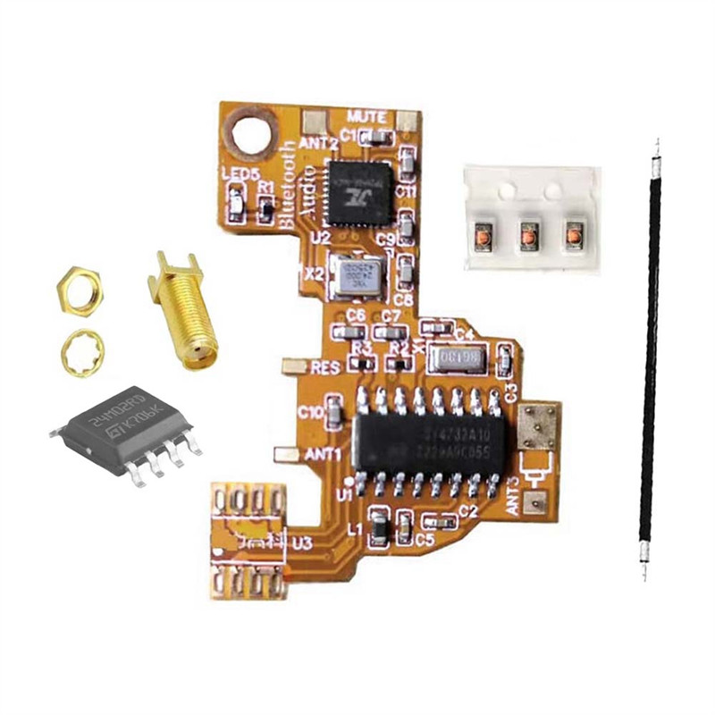 B50B-SI4732 Bluetooth Modified Module +2M Chip SI4732 Radio And Bluetooth Hifi Stereo Transmitter