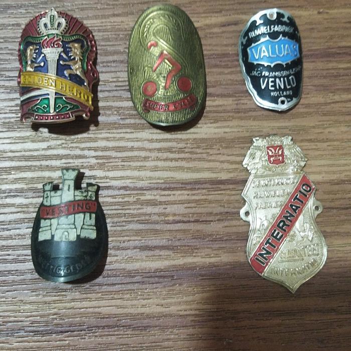 Vintage - Emblem Sepeda Onthel Jadul Original