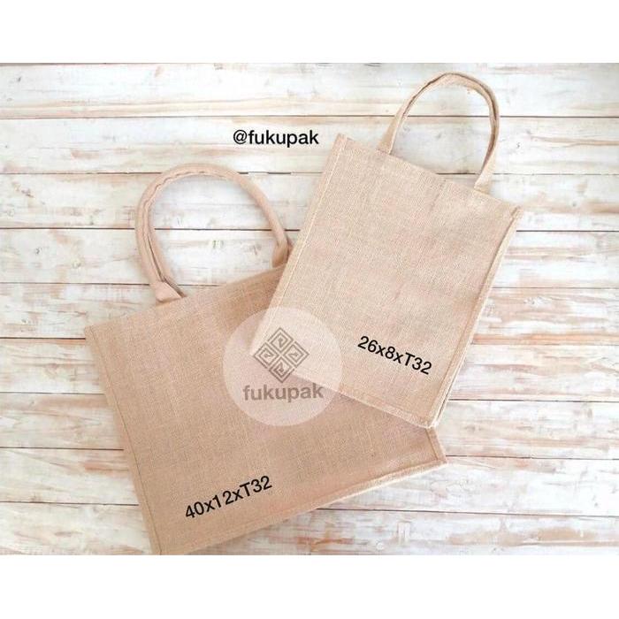 Pasti_Ada_Sayang Custom Tas Goni, Personalized Jute Bag, Souvenir, Goodie Bag