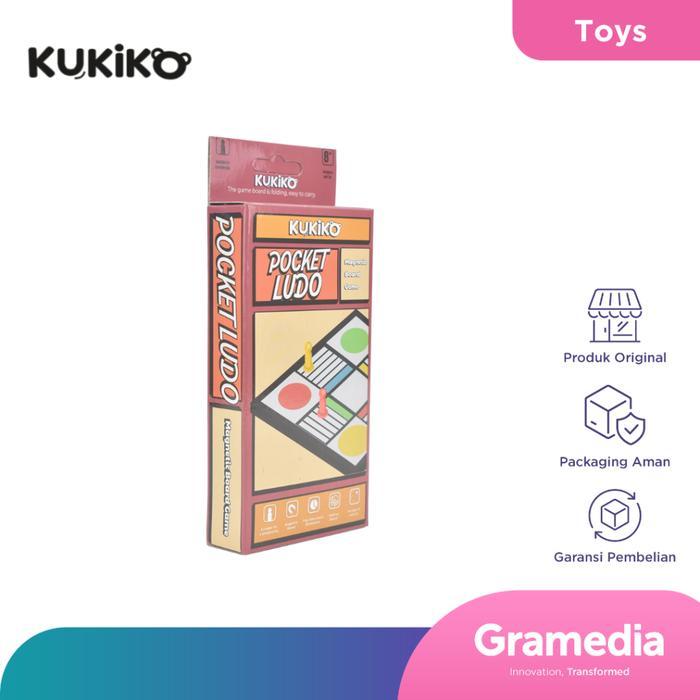 Game Papan Ludo Ukuran Mini Portabel Seru Keluarga