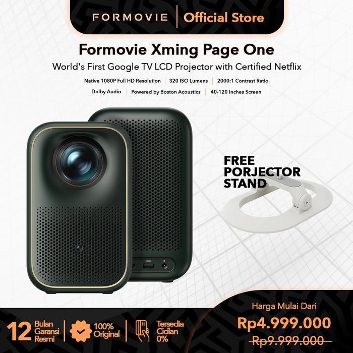 Formovie Xming Projector Page One Google Proyektor 1080P Dolby Audio