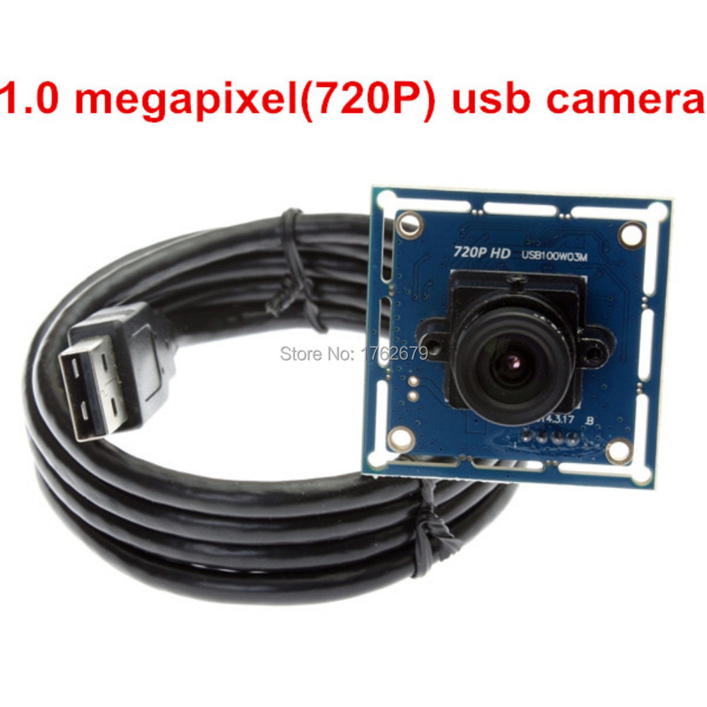 ELP 720P USB camera module CMOS OV9712 micro mini USB2.0 Webcam for android windows linux mac