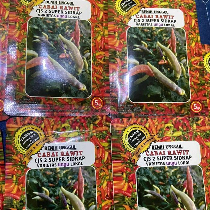 Benih Unggul Cabai Rawit Cjs 2 Super Sidrap Kemasan 5 Gr Diskon Sell