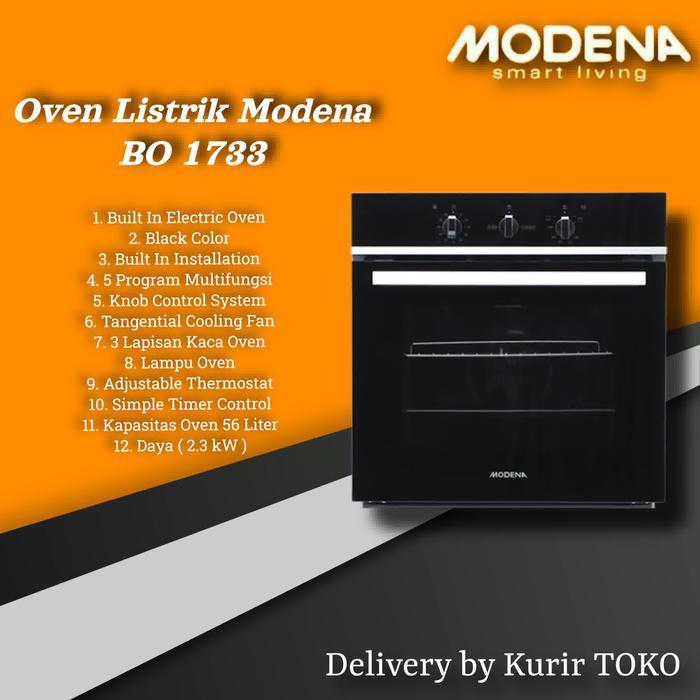 Build in oven tanam Listrik Modena BO1733 Modena Oven Bo 1733