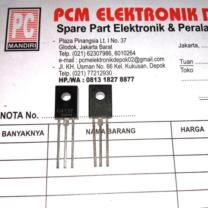 C4137 2Sc4137 2Sc 4137 2Sc 2 Sc Tr Transistor To126