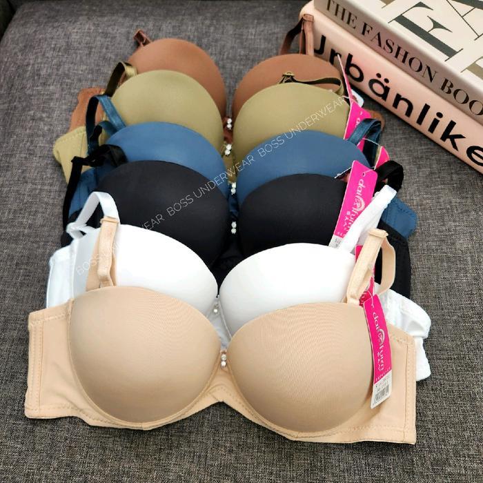 Push up bra kawat, bra busa tebal, bra import, BH kawat polos, BH kawat, Bra hitam murah, bra putih