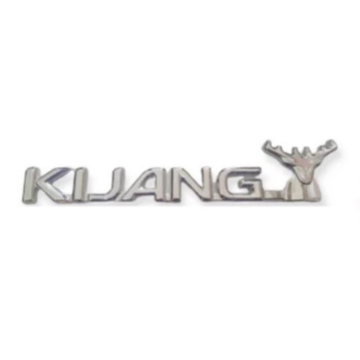 Emblem Tulisan Kijang Tanduk Chrome untuk Kijang Kapsul