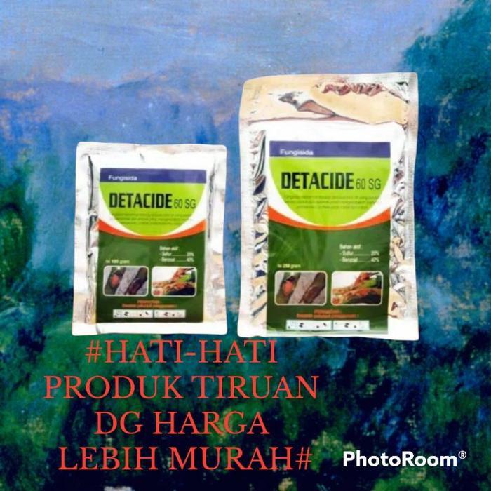` FUNGISIDA DETACIDE 60 SG 100 GRAM JAMINAN ORI 100%