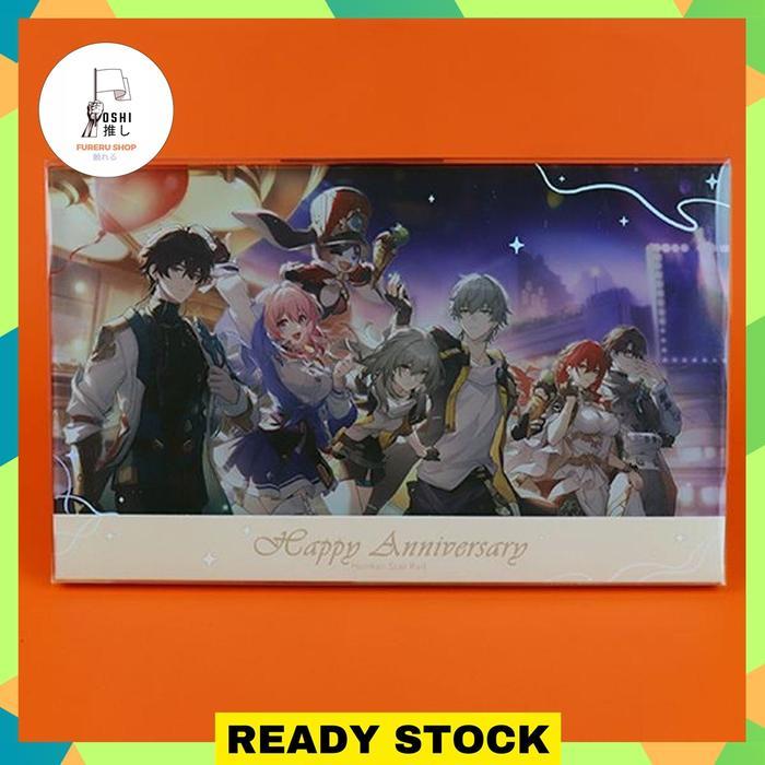 HOT SALE HONKAI: STAR RAIL 1ST ANNIVERSARY ACRYLIC BLOCK (13X22CM) TERMURAH