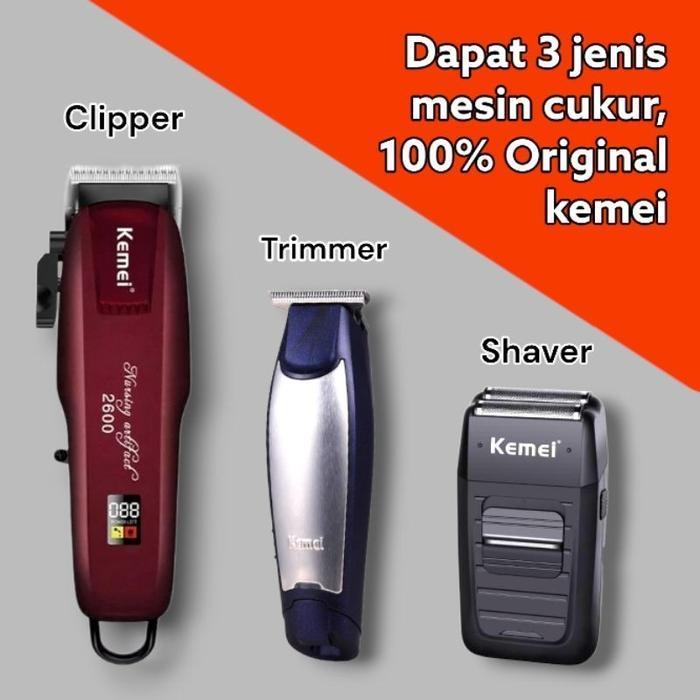 PAKET BARBER PRO SERIES/ALAT CUKUR LENGKAP KEMEI || BARBER/USAHA PANGKAS/SALON