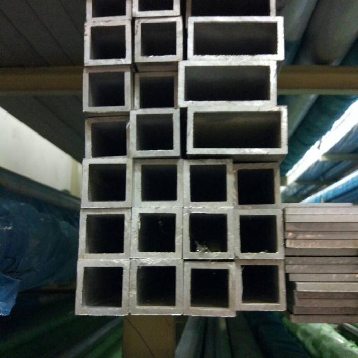 hollow aluminium 25mm x 25mm tebal 3mm harga per 10 CM