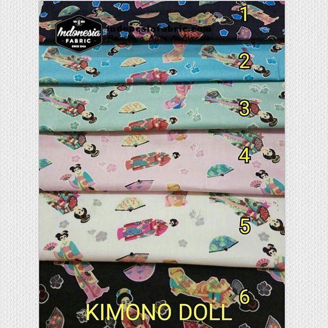 Kain Katun Jepang - Kimono Doll Tbk