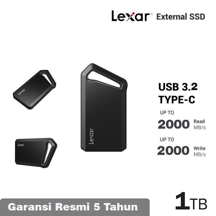 TERLARIS SSD Lexar SL600 1TB - SSD Eksternal Portable USB-C USB-A