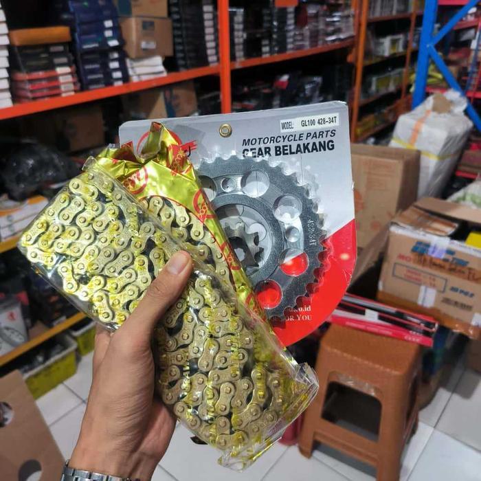 [WILWOOD] GEAR SET CB150R OLD VERZA 150 MEGAPRO PRIMUS MONOSHOCK CUSTOM UKURAN MODEL SSS