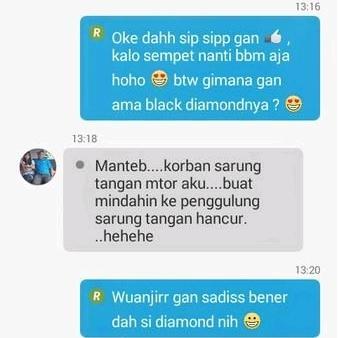 Benang Gelasan Joker Black Diamond Xxx New