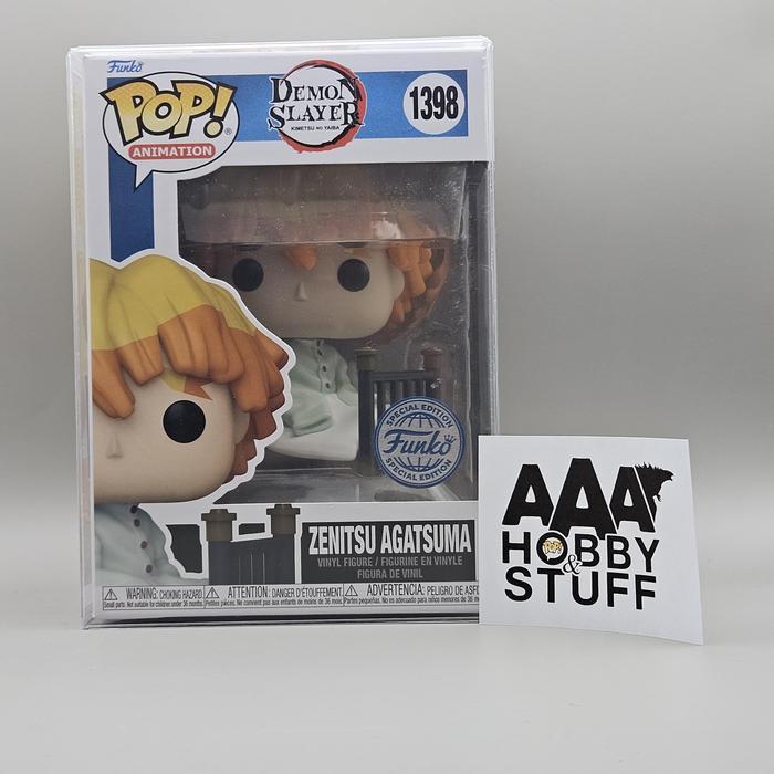 HOT SALE FUNKO POP DEMON SLAYER - ZENITSU AGATSUMA 1398 TERMURAH