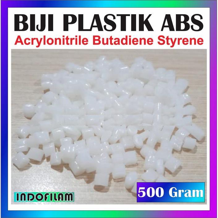 Pure Abs Acrylonitrile Butadiene Styrene Biji Plastik 500Gr 380035 Tbk